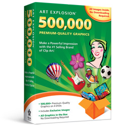 Art Explosion 500,000 Art Explosion 500,000 Kid's Software