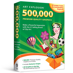 Art Explosion 500,000 Kid's Software